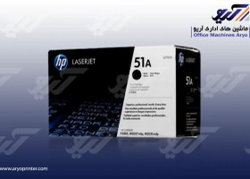 تصویر تونر مشکی پرینتر لیزری اچ پی مدل 51 A 51A Black LaserJet Toner Cartridge