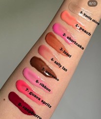 تصویر لیپگلاس رود ( طرح) - 4.salty tan rhode lipgloss