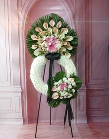 تصویر تاج گل ترحیم Funeral Flower Stand