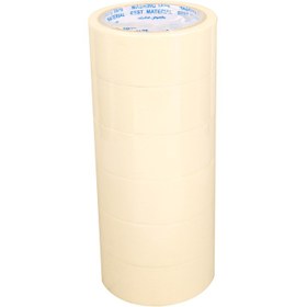 تصویر نوار چسب کاغذی آبریل پهنای 4 سانتی متر Abril Paper Adhesive Tape Width 4 cm