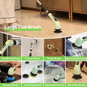 تصویر اسکرابر چرخشی الکتریکی مسن Mesen Electric Spin Scrubber