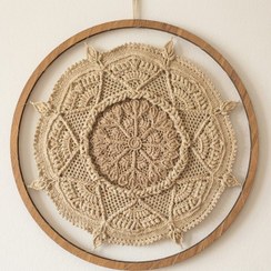 تصویر دیوار کوب ماندلا رکسانا مکرومه ای 50 سانت 