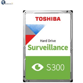 تصویر هارددیسک اینترنال توشیبا مدل S300 surveillance ظرفیت 10 ترابایت ا TOSHIBA S300 surveillance Internal Hard Drive - 10TB TOSHIBA S300 surveillance Internal Hard Drive - 10TB