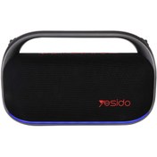 تصویر اسپیکر بلوتوثی یسیدو مدل YSW31 قابل حمل مشکی 