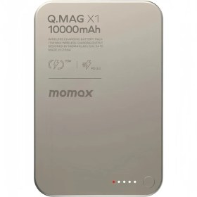 تصویر پاوربانک مومکس مدل Q.MAG ظرفیت 5000/10000/20000mAh - 20000 mAH,مشکی 