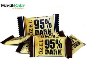 تصویر شکلات تلخ 250 گرمی 95% Ozel 