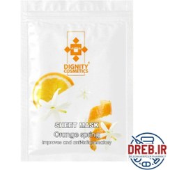 تصویر ماسک ورقه ای پرتقال دیگنیتی _ Dignity Orange Sheet Mask 