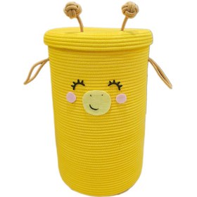 تصویر سبد اسباب بازی کودک لالیپاپ مدل زرافه 