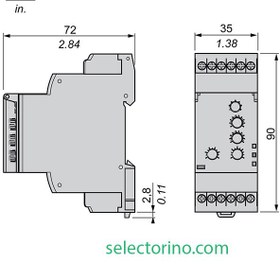 تصویر کنترل فاز اشنایدر RM35TF30 Schneider Electric 