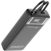 تصویر پاوربانک کانفلون مدل A39Q ظرفیت 20000 میلی آمپر ساعت KONFULON POWER BANK 20000MAH MODEL A39Q