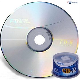 تصویر CD خام فینال Final بسته ۵۰ عددی Final CD-R Pack of 50