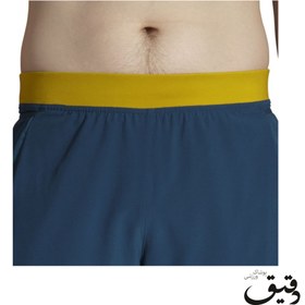 تصویر شلوارک ورزشی بروکس مردانه کشاله دار Brooks Sherpa 5″ نیلی متالیک BROOKS MENS SHERPA 5 SHORT