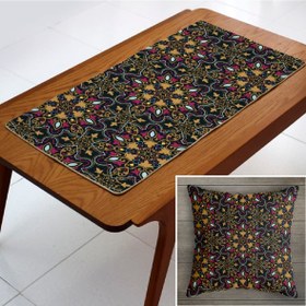 تصویر ست کوسن و رانر کد S76 سنتی