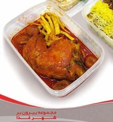 تصویر خوراک مرغ (ران و سینه) شهر غذا 