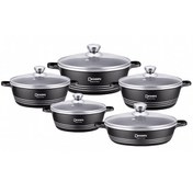 تصویر سرویس قابلمه 10 پارچه دسینی مدل Modern life 