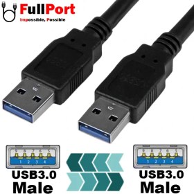 تصویر کابل لینک USB 3.0 فرانت طول 1.2 متر مدل FN-U3CA12 Faranet FN-U3CA12 A/M To A/M USB 3.0 Link Cable 1.2m