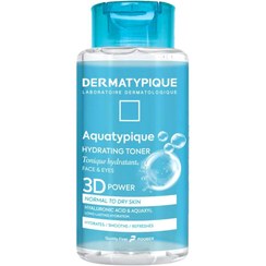 تصویر تونر صورت درماتیپیک پوست معمولی تا خشک آکواتیپیک آبرسان و تقویت کننده سد دفاعی 250 میل 