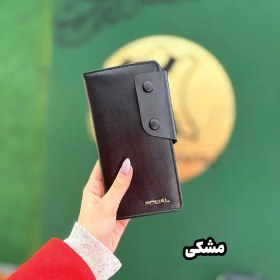 تصویر کیف پول دو دکمه 