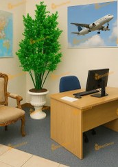 تصویر درختچه مصنوعی شیک 