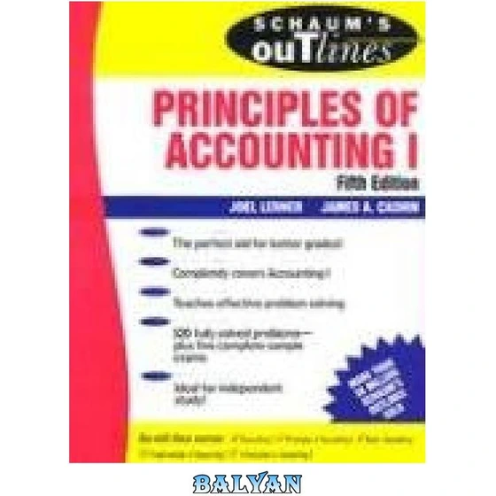 خرید و قیمت دانلود کتاب Schaum's Outline Of Principles Of Accounting I ...