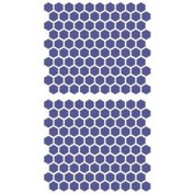 تصویر محافظ باک و برچسب 150 قطعه XL بزرگ انبار لانه زنبوری آبی جهانی Redline Grafik 