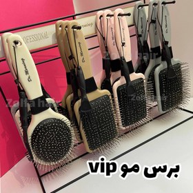 تصویر برس مو مارک دکتر مورنینگ - قهوه ای Dr. Morning brand hair brush