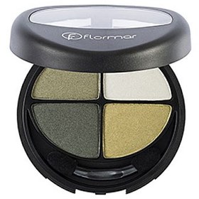 تصویر سایه چشم 4 تایی کوارتت فلورمار 403- سبز و زرد FLORMAR QUARTET 4 EYE SHADOW