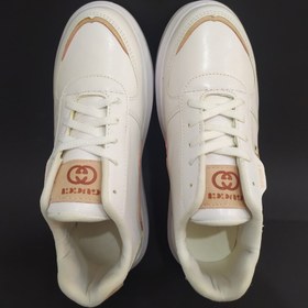 تصویر کفش اسپرت زنانه Gucci مدل 20943 سفید 