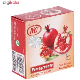 تصویر صابون انار ان جی مدل Pomegranate مقدار 50 گرم 