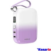 تصویر پاوربانک 22.5 وات هیسکا مدل HP-125PD ظرفیت 10000 میلی آمپر ساعت Hiska HP-125PD 10000mAh 22.5W Power Bank