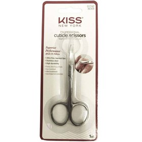 تصویر قیچی کوتیکول و ناخن کیس kiss cuticle & nail scissors SCI03