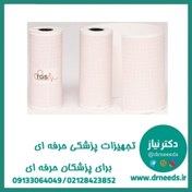 تصویر کاغذ نوار قلب رولی TGS شطرنجی 10.5 سانتی‌متر - 