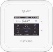 تصویر مودم همراه 5G نت گیر مدل MR6110 مودم جیبی دارای لن شبکه با قابلیت آنتن خارجی NETGEAR Nighthawk M6 5G WiFi 6 Mobile Hotspot Router (MR6110) 