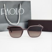 تصویر عینک افتابی زنانه مدل مربع زاویه دار برند PAOLO کدb599 