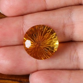 تصویر نگین سیترین کد 21320 