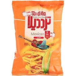تصویر چیپس ذرت کنجدی مکزیکی ترددیلا 100 گرم 