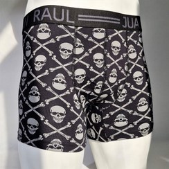 تصویر لباس زیرمردانه ترک برند ژان رئال(JUAN RAUL) پادار طرح دزدان دریایی(شورت مردانه) Turkish men's underwear brand JUAN RAUL with pirate design (men's briefs)