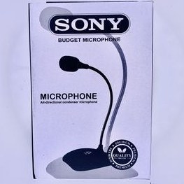 تصویر میکروفون رومیزی Sony Budget Microphone Sony Budget Microphone Desktop Microphone