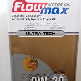 تصویر روغن خودرو فلومکس FlowMax UltraTech SN 0W20 