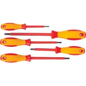 تصویر مجموعه ۵ عددی پیچ گوشتی عایق برق دینگشی مدل 68121 