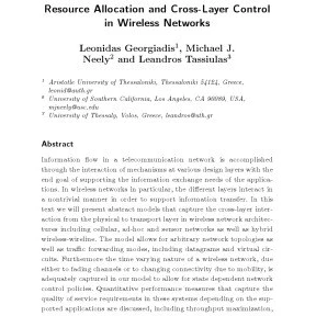 خرید و قیمت دانلود کتاب Resource Allocation and Cross Layer Control in ...