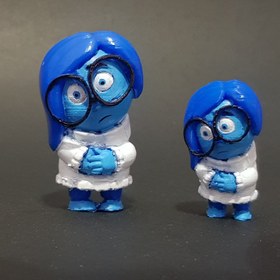 تصویر فیگور غمگین (sadness) انیمیشن inside out 