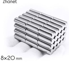 تصویر مگنت استوانه ای قوی 