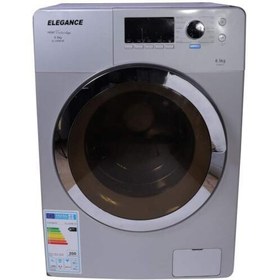 تصویر ماشین لباسشویی درب از جلو الگانس مدل  EL12008/5 - 8.5kg Elegance front door washing machine Model Elegance EL12008 / 5  8.5kg