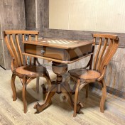 تصویر میز شطرنج و تخته نرد دو منظوره 