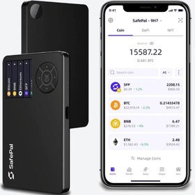 تصویر کیف پول سخت افزاری سیف پال مدل S1 2024 SafePal S1 2024 Cryptocurrency Hardware Wallet