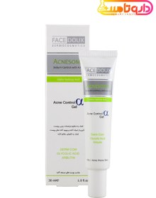 تصویر ژل آکنه زوم آلفا 30 میل فیس دوکس Face Doux Acnesome Cream With Aha 30ml