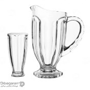 تصویر سرویس پارچ و لیوان پترا ۷ پارچه کریستال 