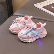 تصویر کتونی دخترانه چراغدار MK - 