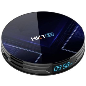 تصویر اندروید باکس مدل HK1 مدل X3 Set top box ظرفیت 32 گیگابایت 